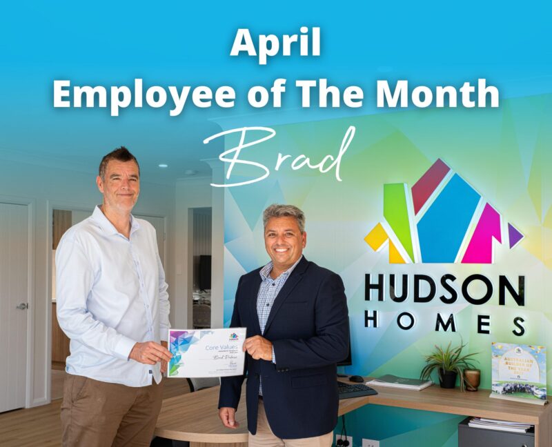 Brad: April Employee of The Month