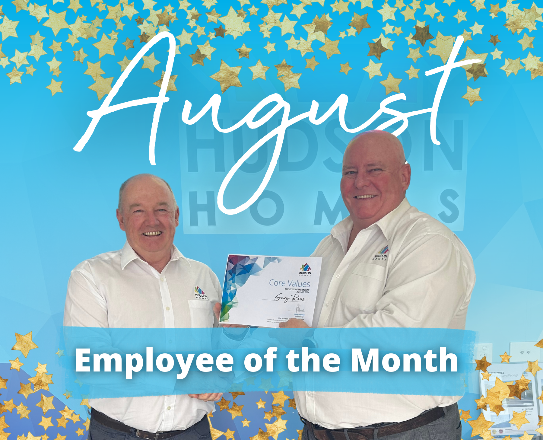 Gary: August Employee of The Month