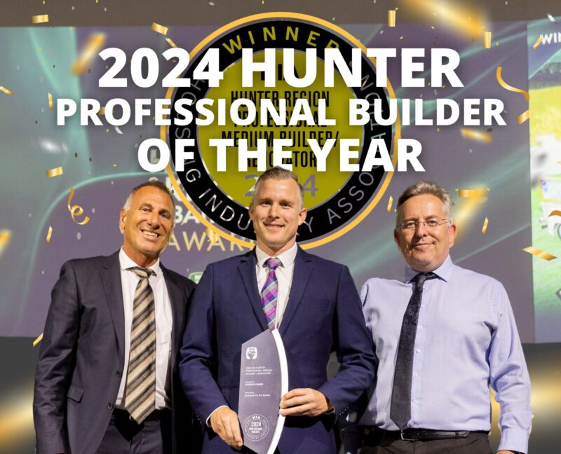 We WON 2024 Hunter Professional Medium Builder of the Year!