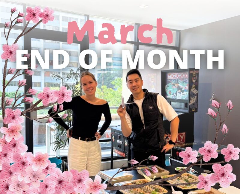 End of Month Celebrations
